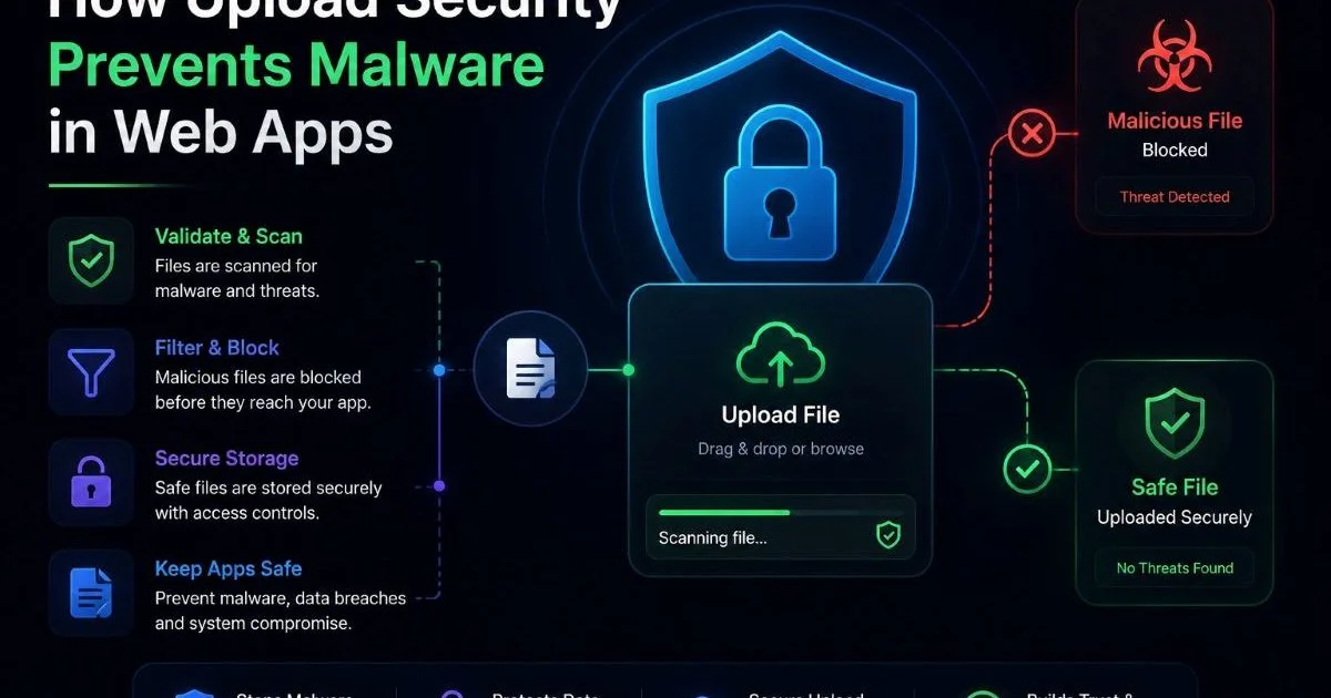How Upload Security Prevents Malware in Web Apps